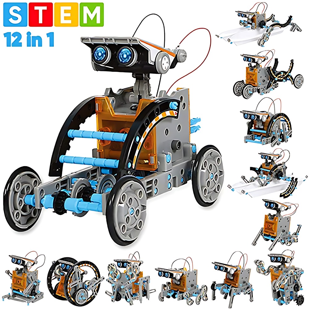 Science Project Robot - Blok Bangunan Robot Surya 12 In