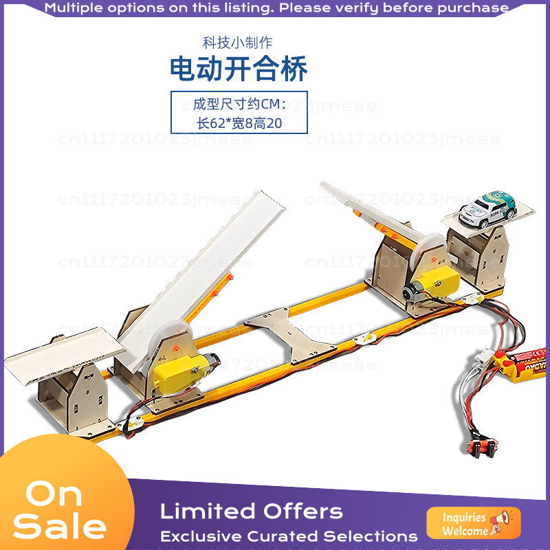 Science Project - Kit Model Jembatan Pengangkat Elektrik yang