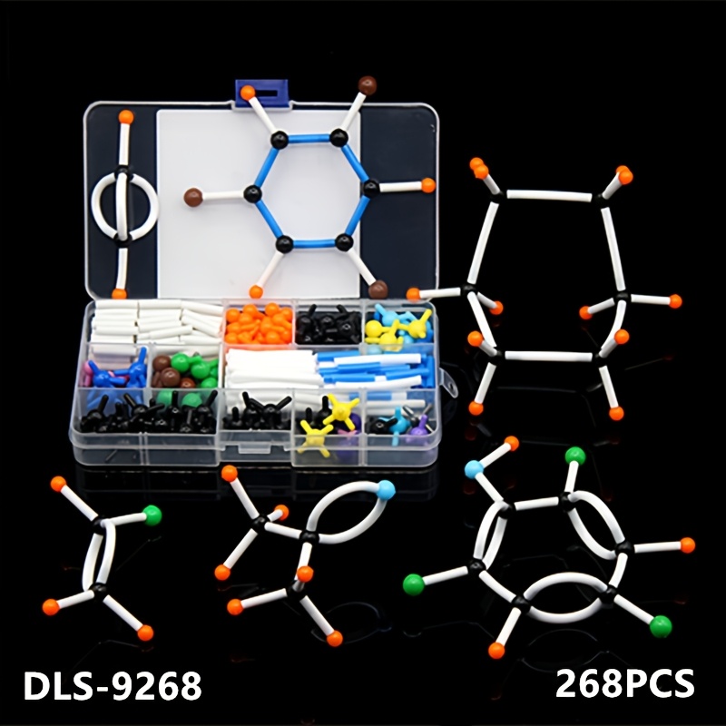 268Pcs Set Model Molekul dalam - Chemistry Set Beginner ulasan dan harga