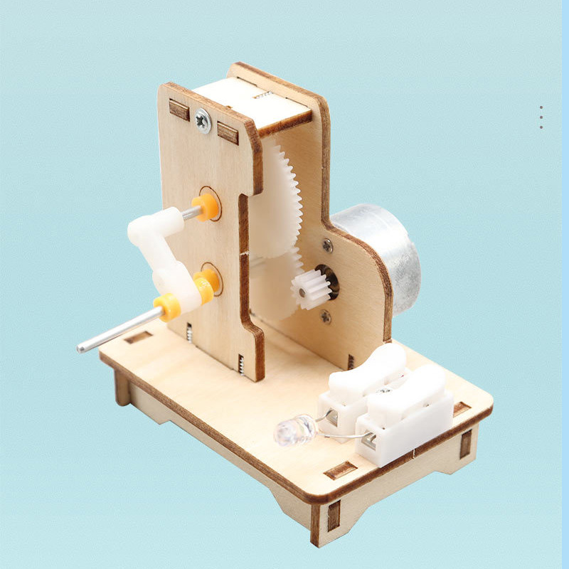 Generator tangan Mini DIY, Kit - Science Diy Model ulasan dan harga