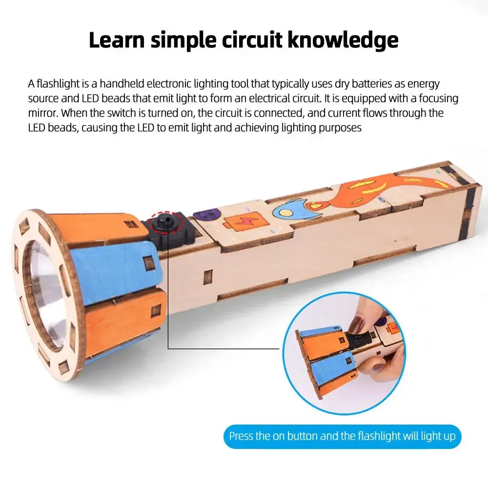 Teknologi Senter DIY Set Produ - Science And Invention ulasan dan harga