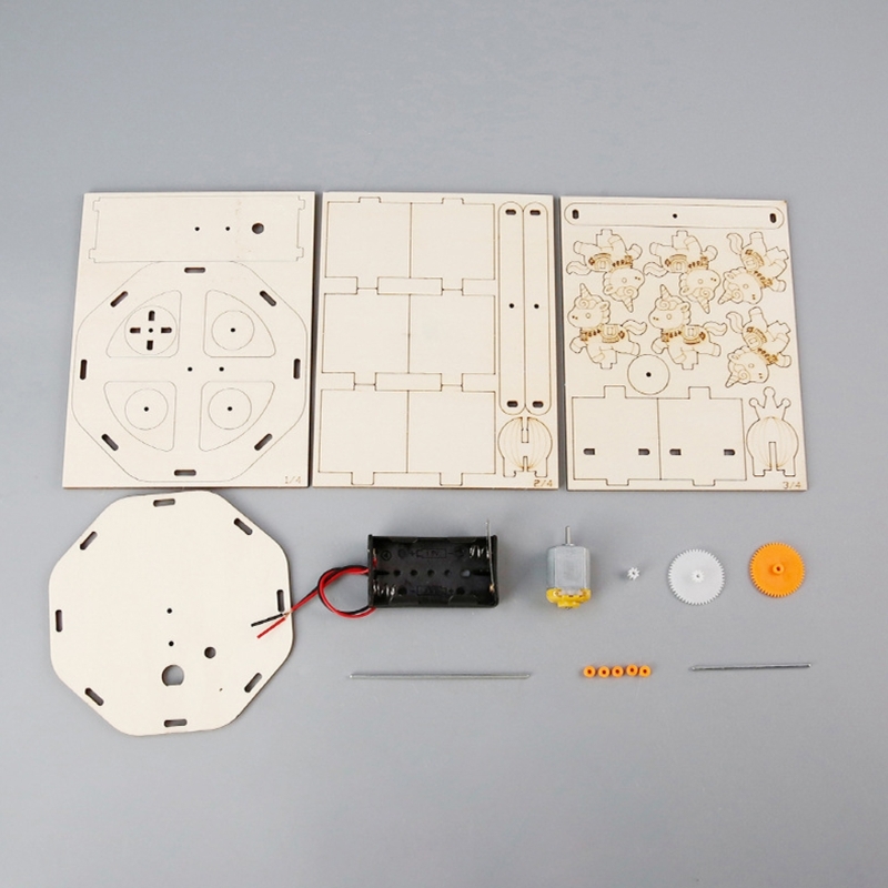 Set Model Kuda Putar Elektrik  - Science Project ulasan dan harga