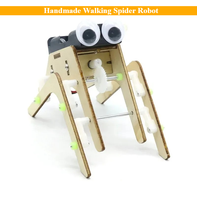 Robot Laba-laba Berjalan Buata - Science Project Robot ulasan dan harga