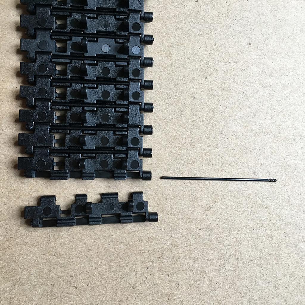 Rantai Rel Tank Hitam, Plastik - Science Diy Model ulasan dan harga