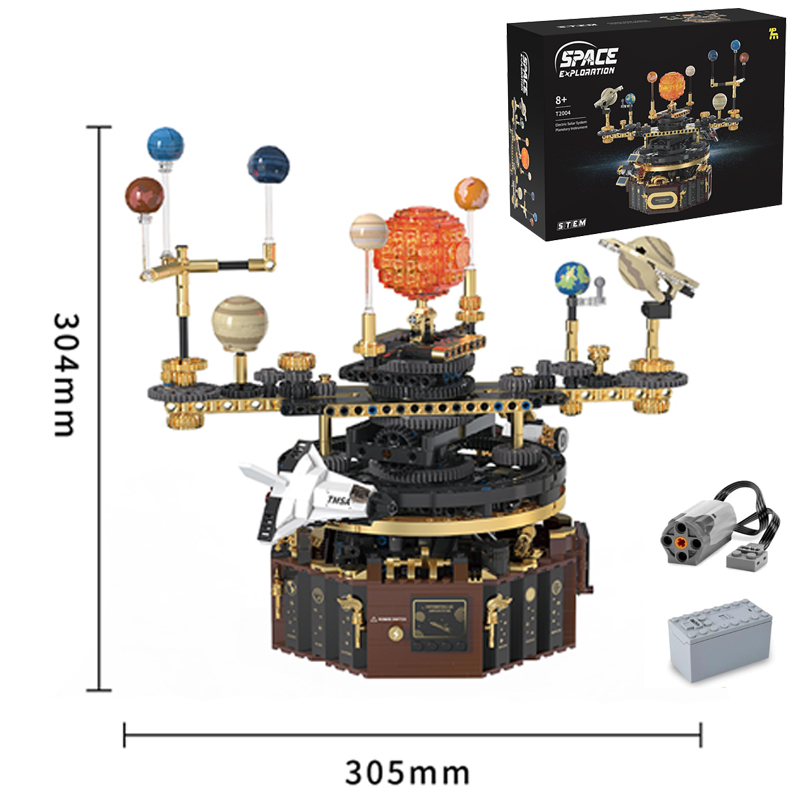Blok Bangunan Optik Tata Surya - Solar System Orrery ulasan dan harga