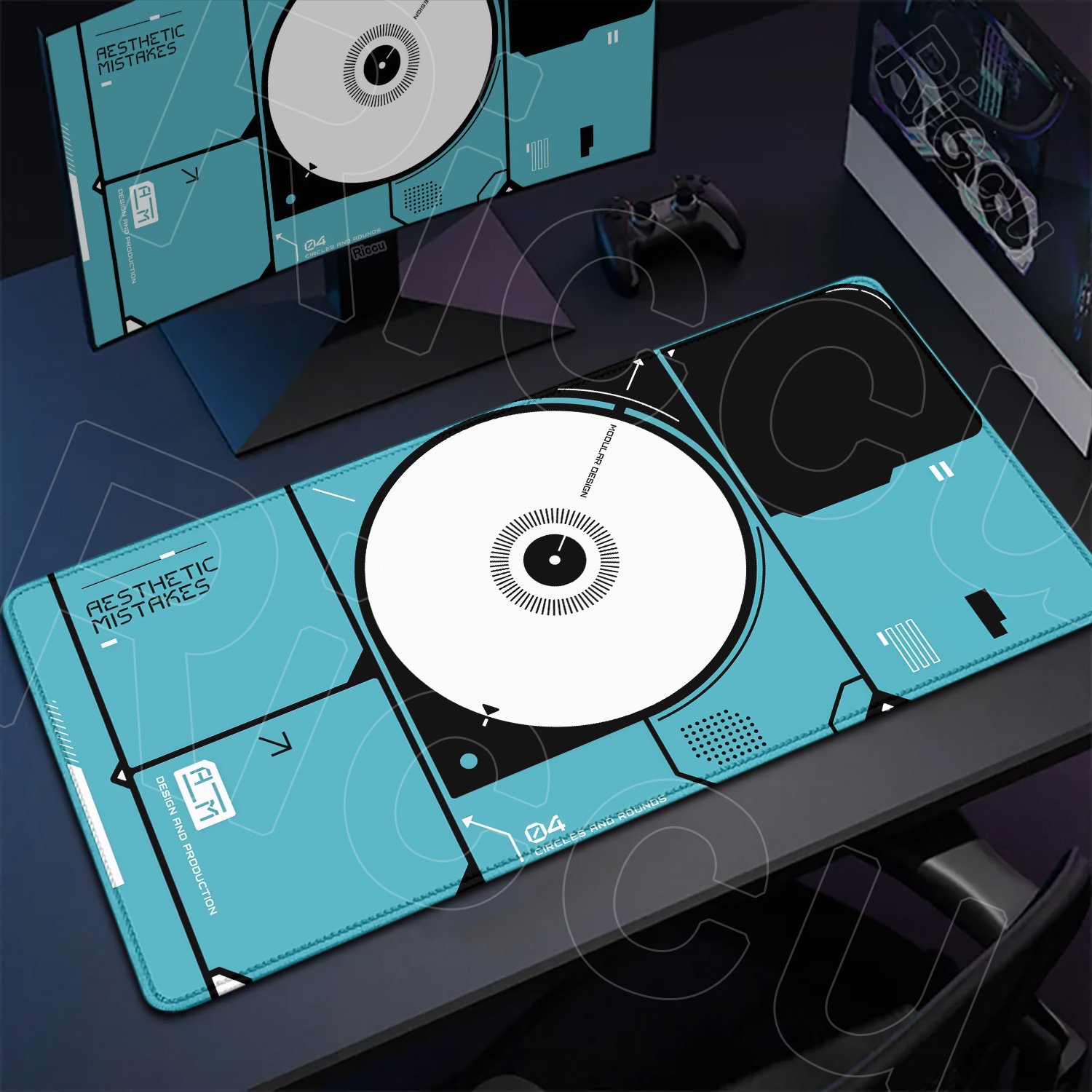 XXL 40x80cm Teknologi CD disc  - Science And Invention ulasan dan harga
